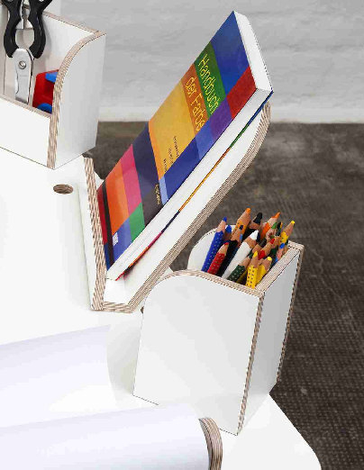 Growing Table boite des crayons pour table d'enfants Pure Position