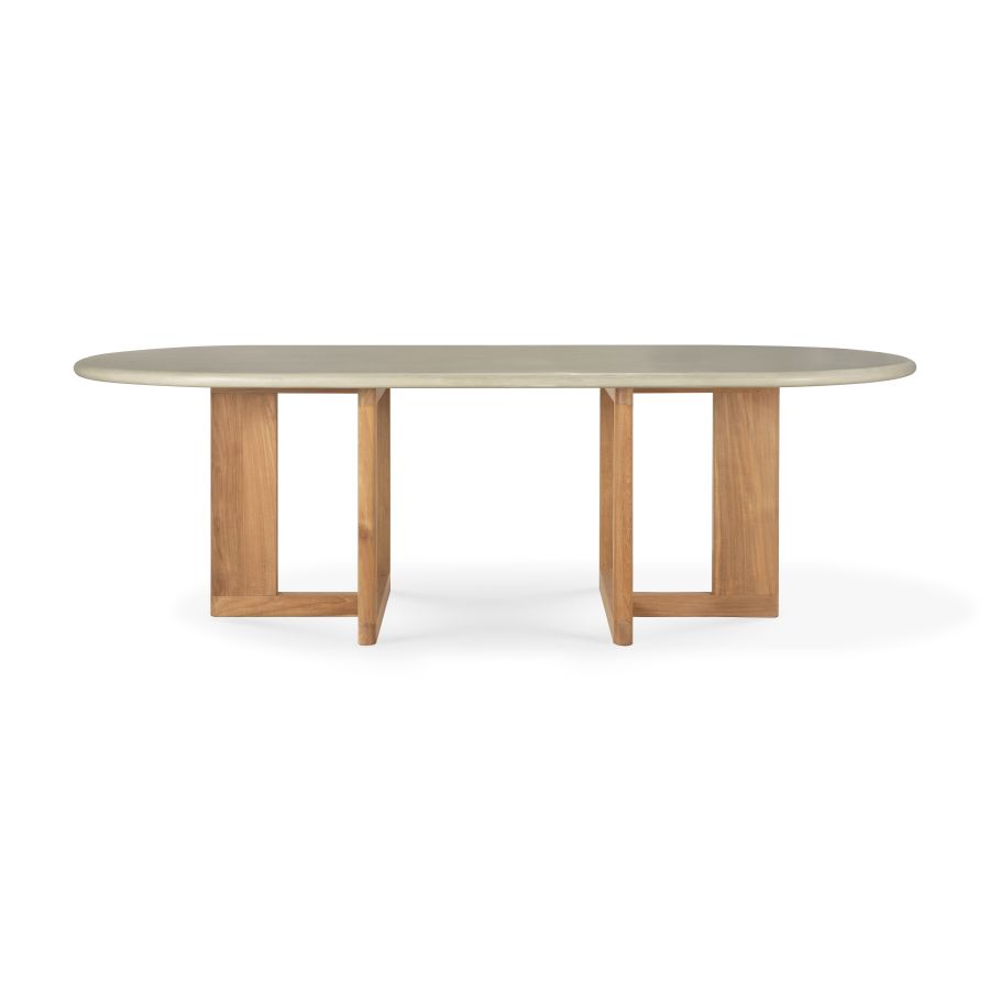 Trestle Table à manger d'extérieur Ethnicraft