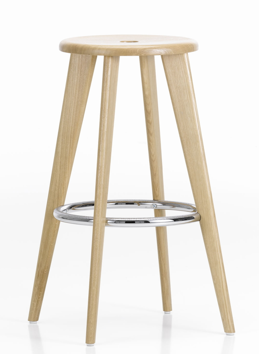 Tabouret Haut Tabouret de bar Vitra Natural Chêne