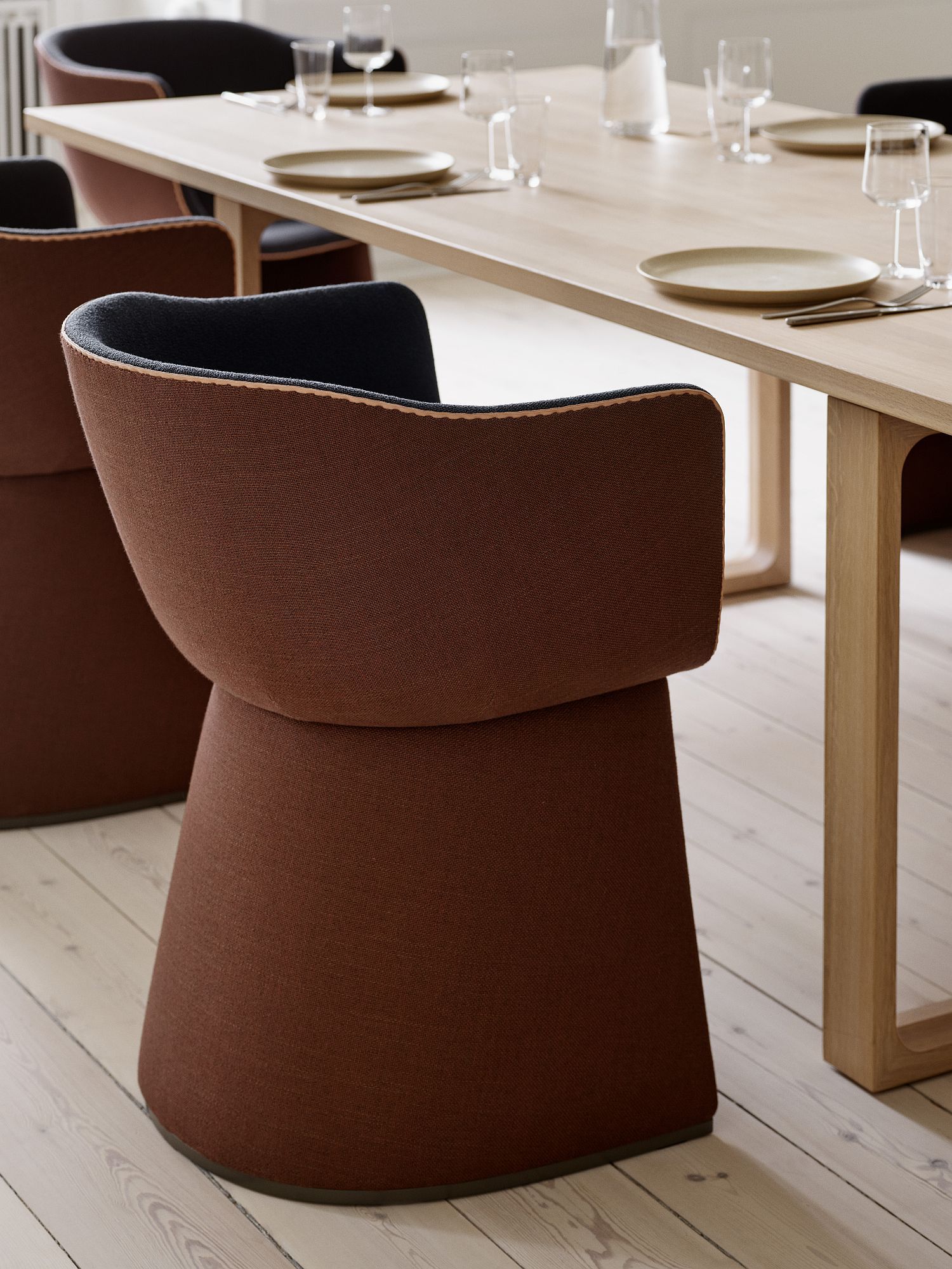 Monolit fauteuil de salon / salle à manger Fritz Hansen