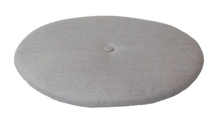 Peacock Outdoor Tabouret avec coussin Cane-Line gris clair