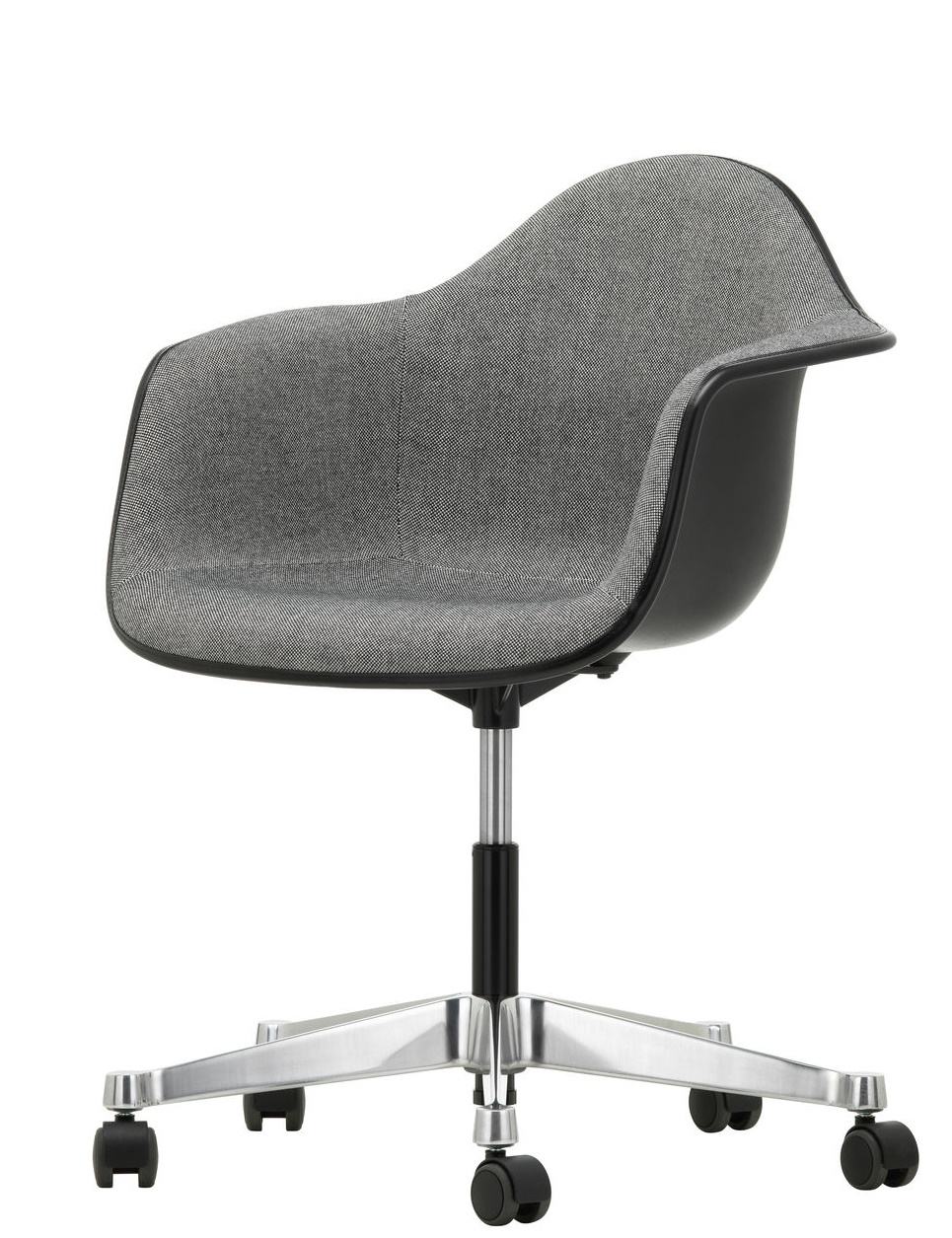 Eames Plastic Arm Chair PACC Entièrement rembourré Vitra