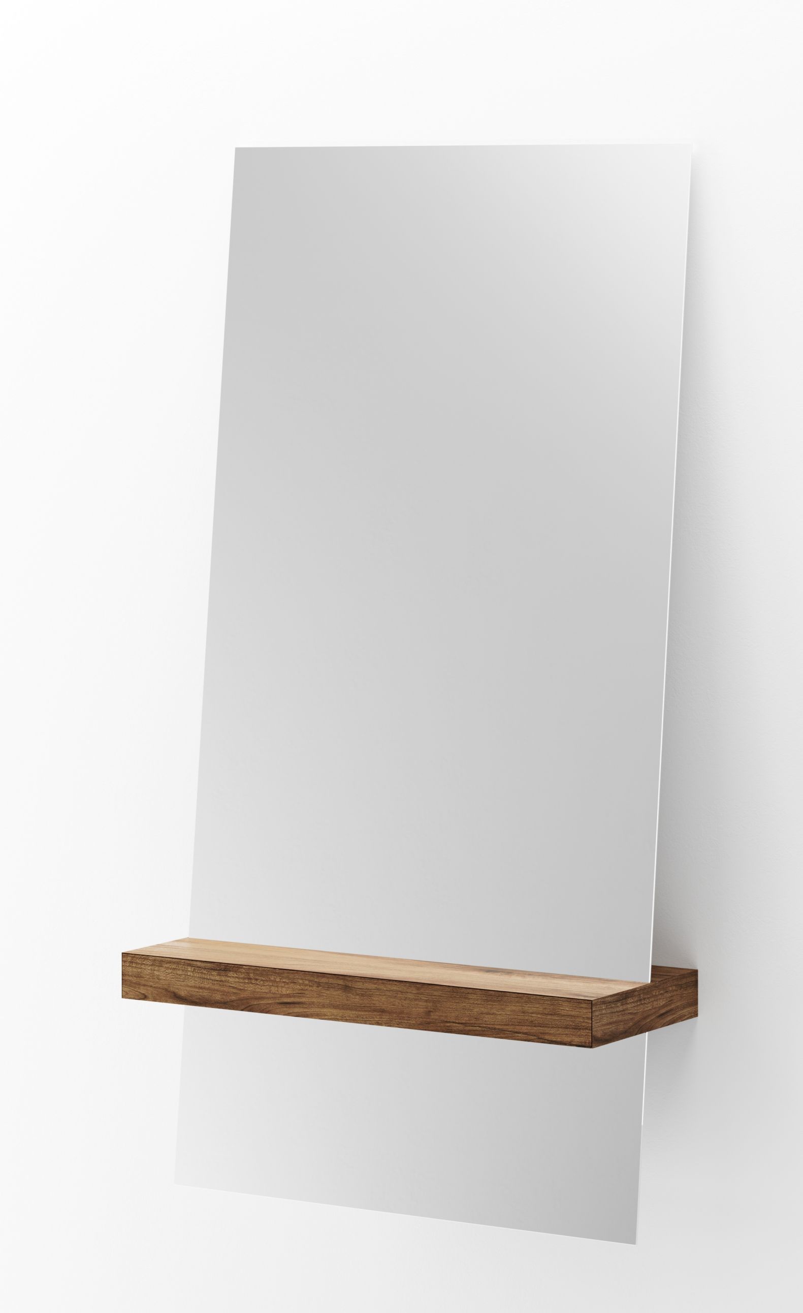 Guillotine Rectangulaire Miroir rectangulaire Noyer PER/USE