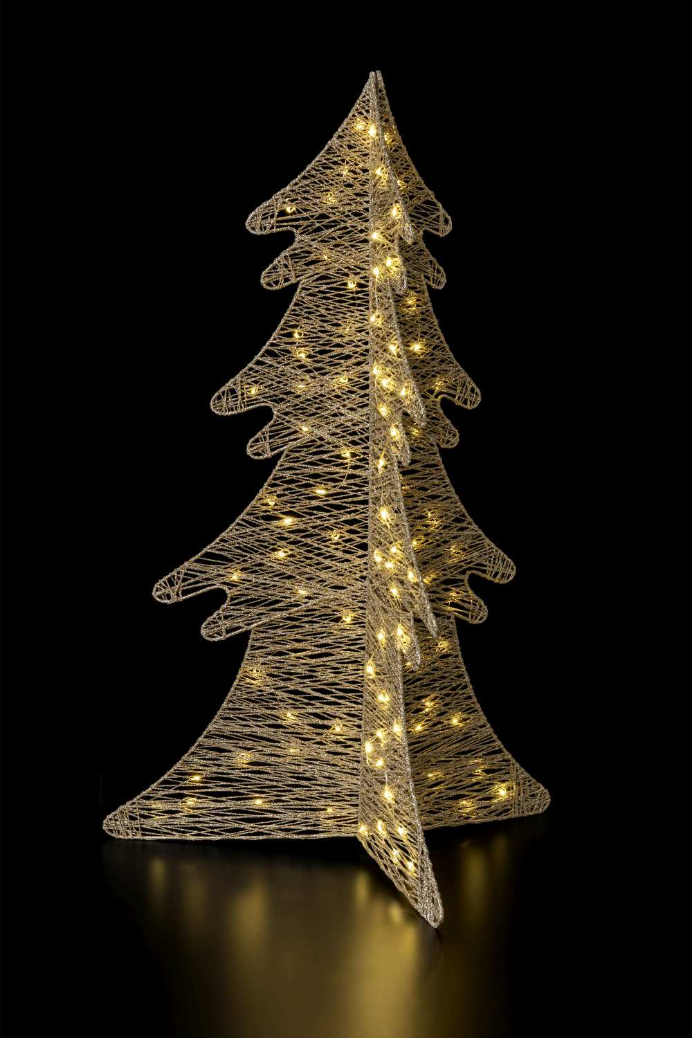 Glitter Tree M LED  Arbre à paillettes H 76 cm STT AG