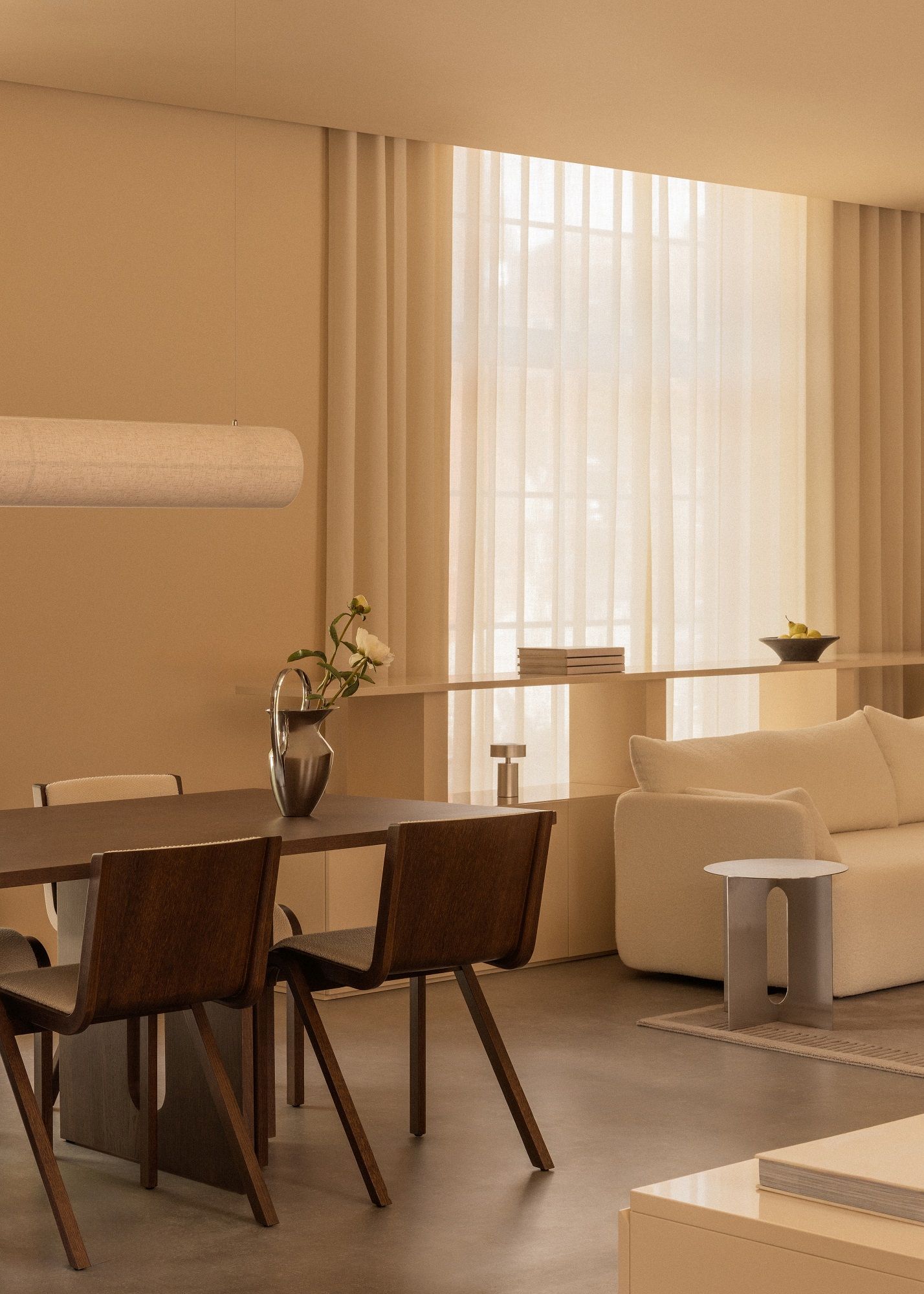 Ready Dining Chair Front Upholstered Chaise Entièrement rembourrée Audo Copenhagen Ready Dining Chair Front Upholstered Chaise Entièrement rembourrée Audo Copenhagen