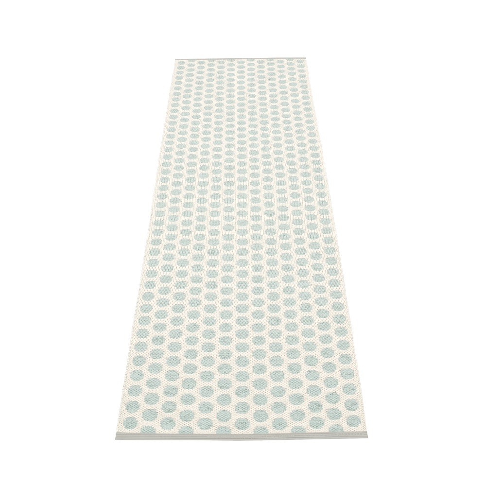 Noa Tapis synthétique 70x250 cm Pappelina Pale turquoise