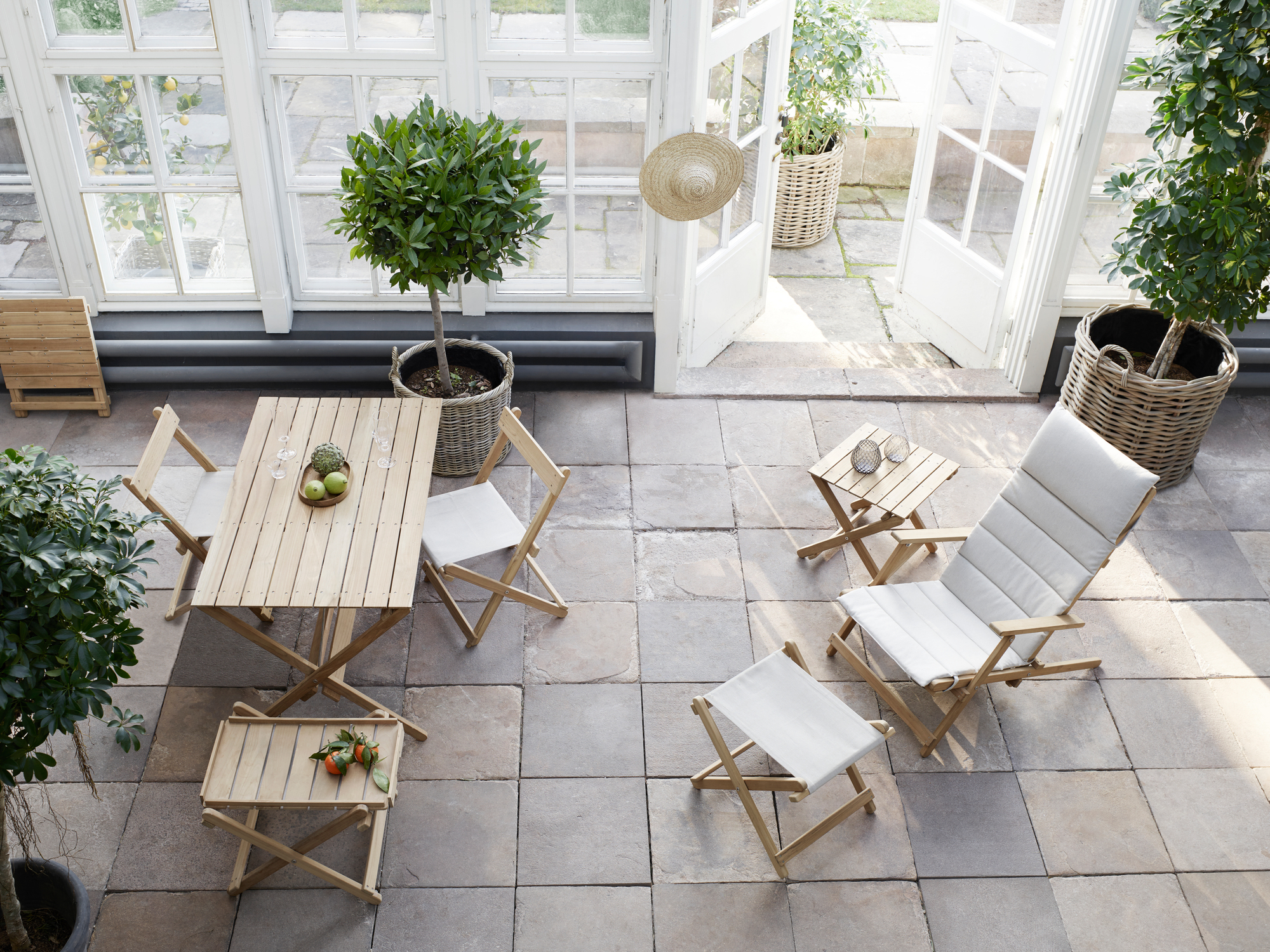 Mogensen chaise outdoor Carl Hansen &amp; Søn