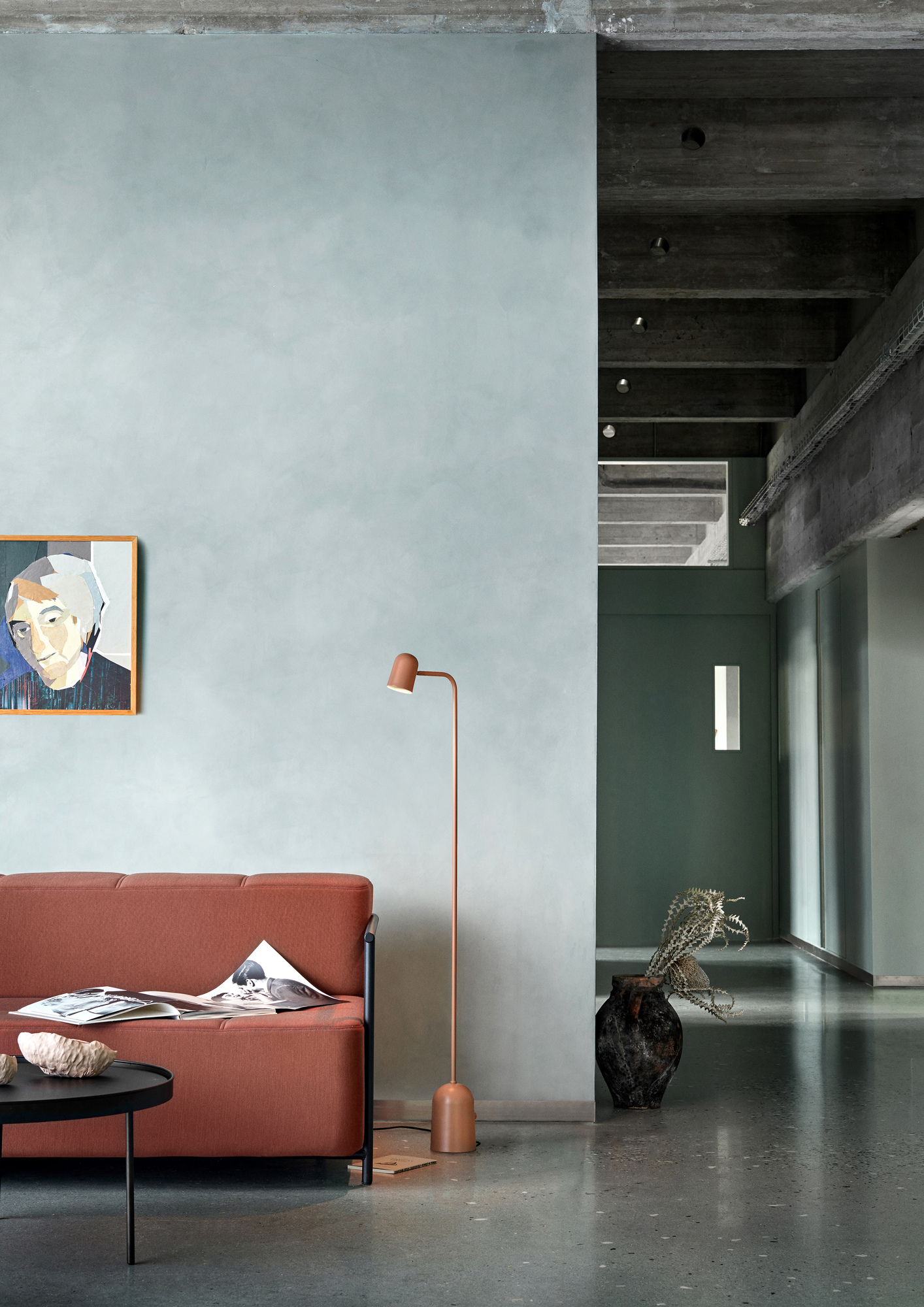 Buddy Floor lampadaire vert foncé Northern