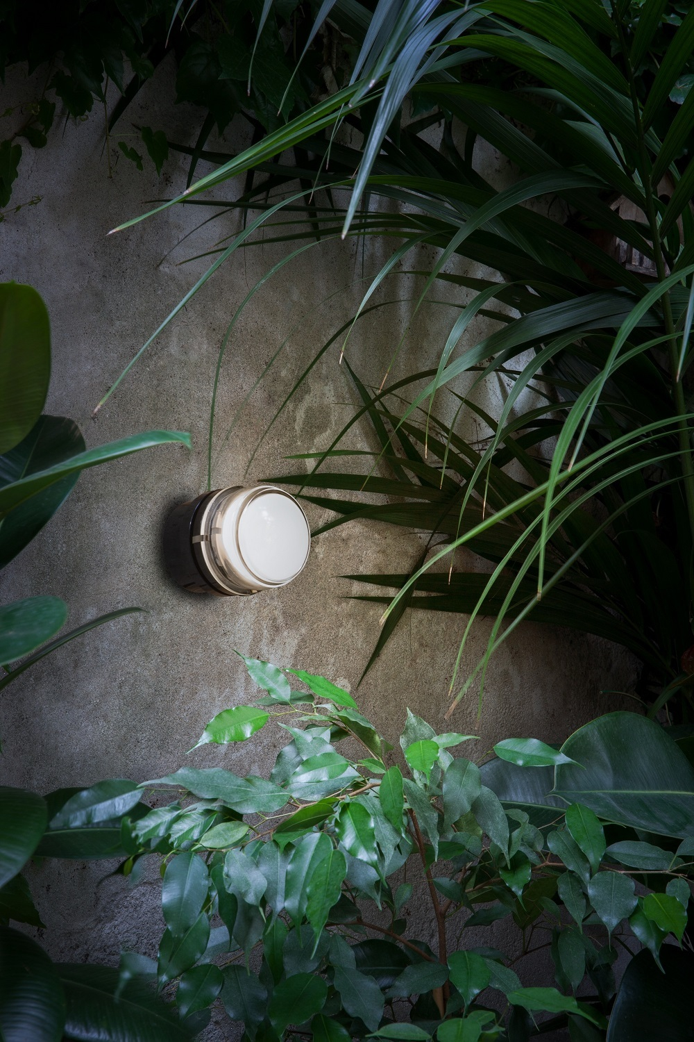 Fresnel 1148 Outdoor Lampe murale E14 Blanc Oluce OFFRE SPECIALE