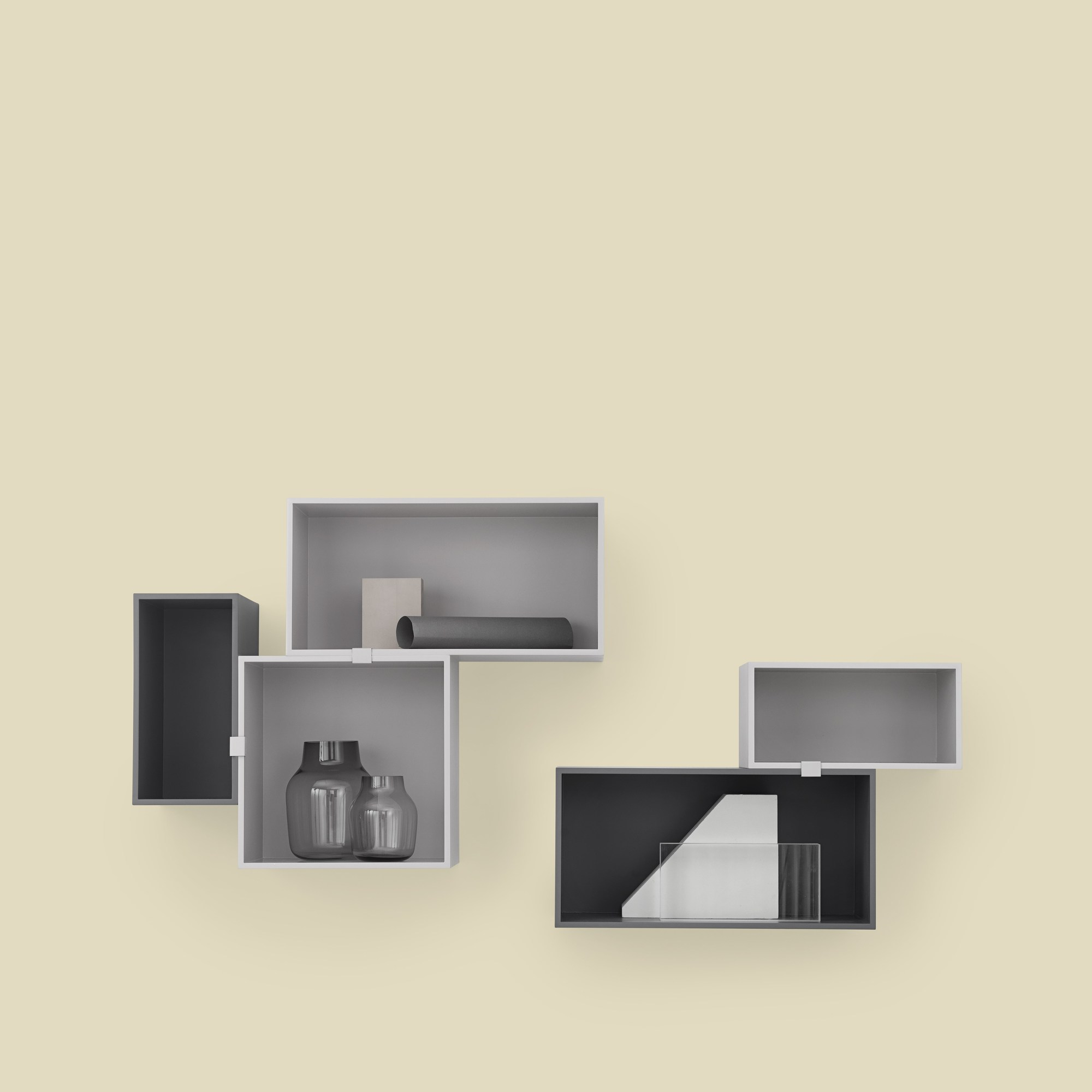 Mini Stacked Storage System 2.0 Système d'étagères Muuto