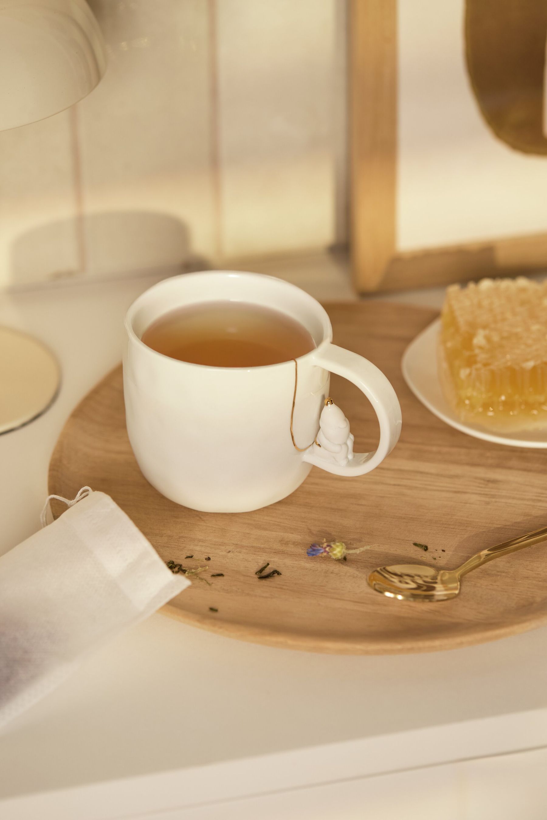 Roues de tasses du Père Noël