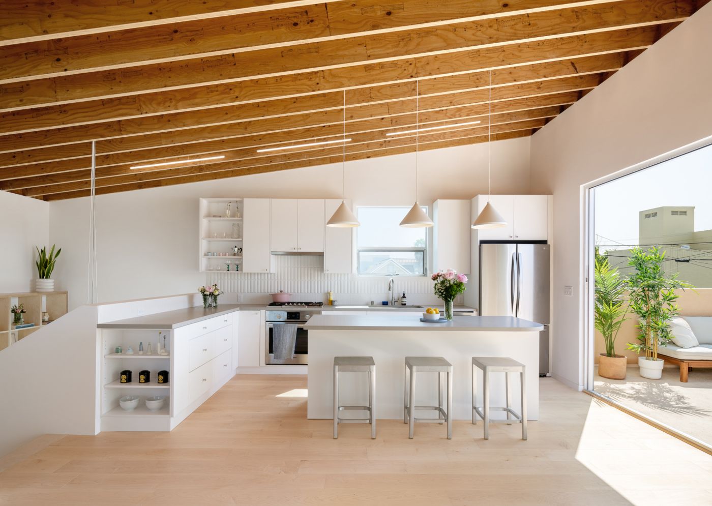 Emeco Counter Stool Tabouret Aluminium brossé Emeco