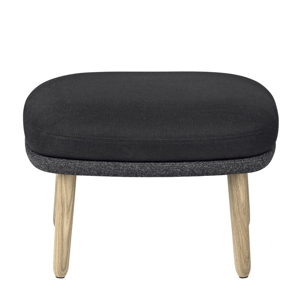 Pouf Repose-Pieds Ro Pieds Bois, Fritz Hansen