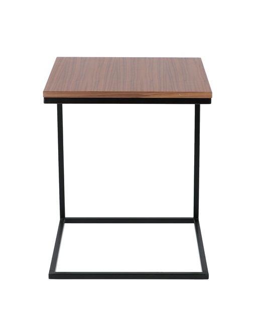 Flat Table d'appoint ouverte Noir / Chêne naturel Jan Kurtz OFFRE SPECIALE