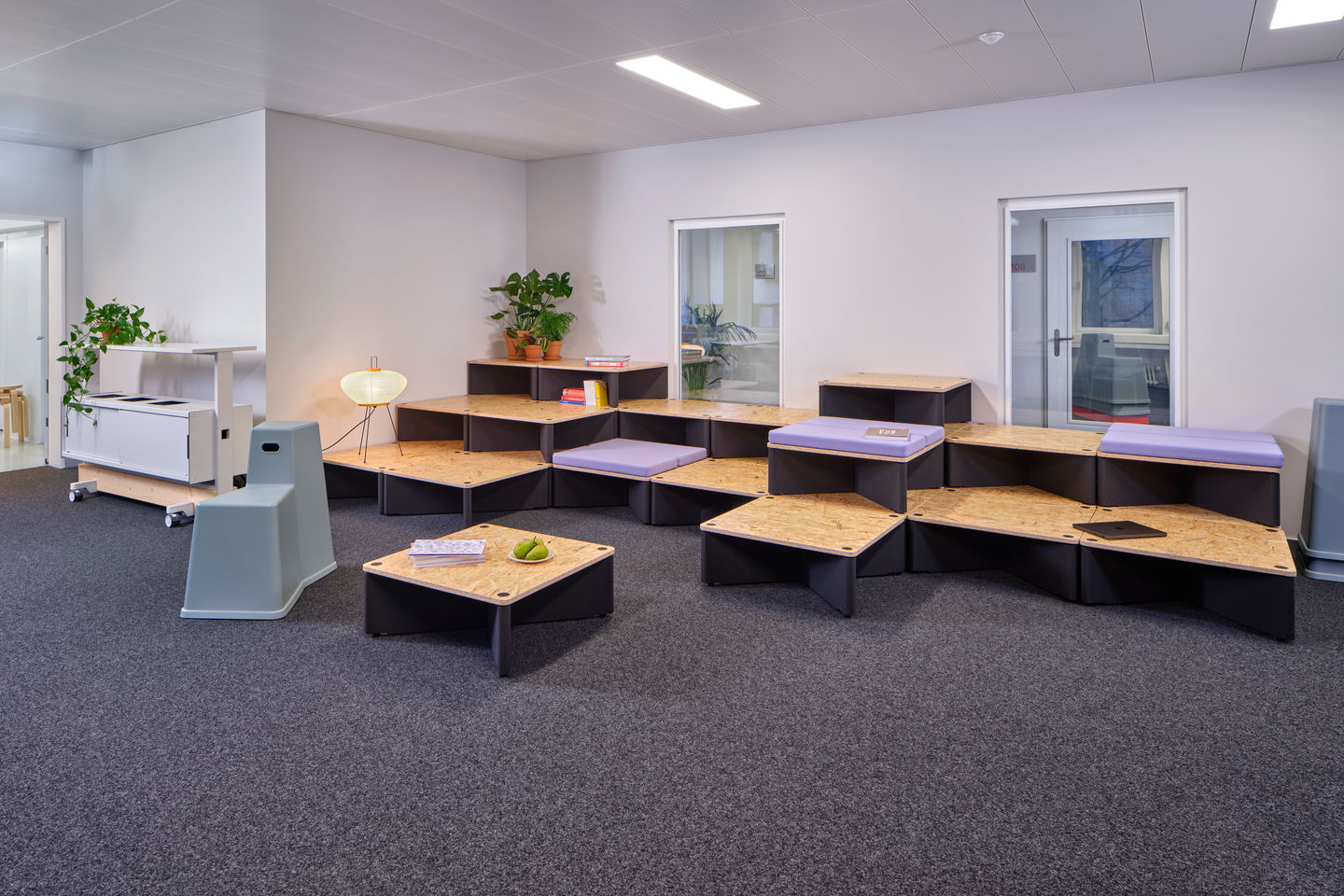 Plateforme de réinitialisation, système de plateforme modulaire Vitra