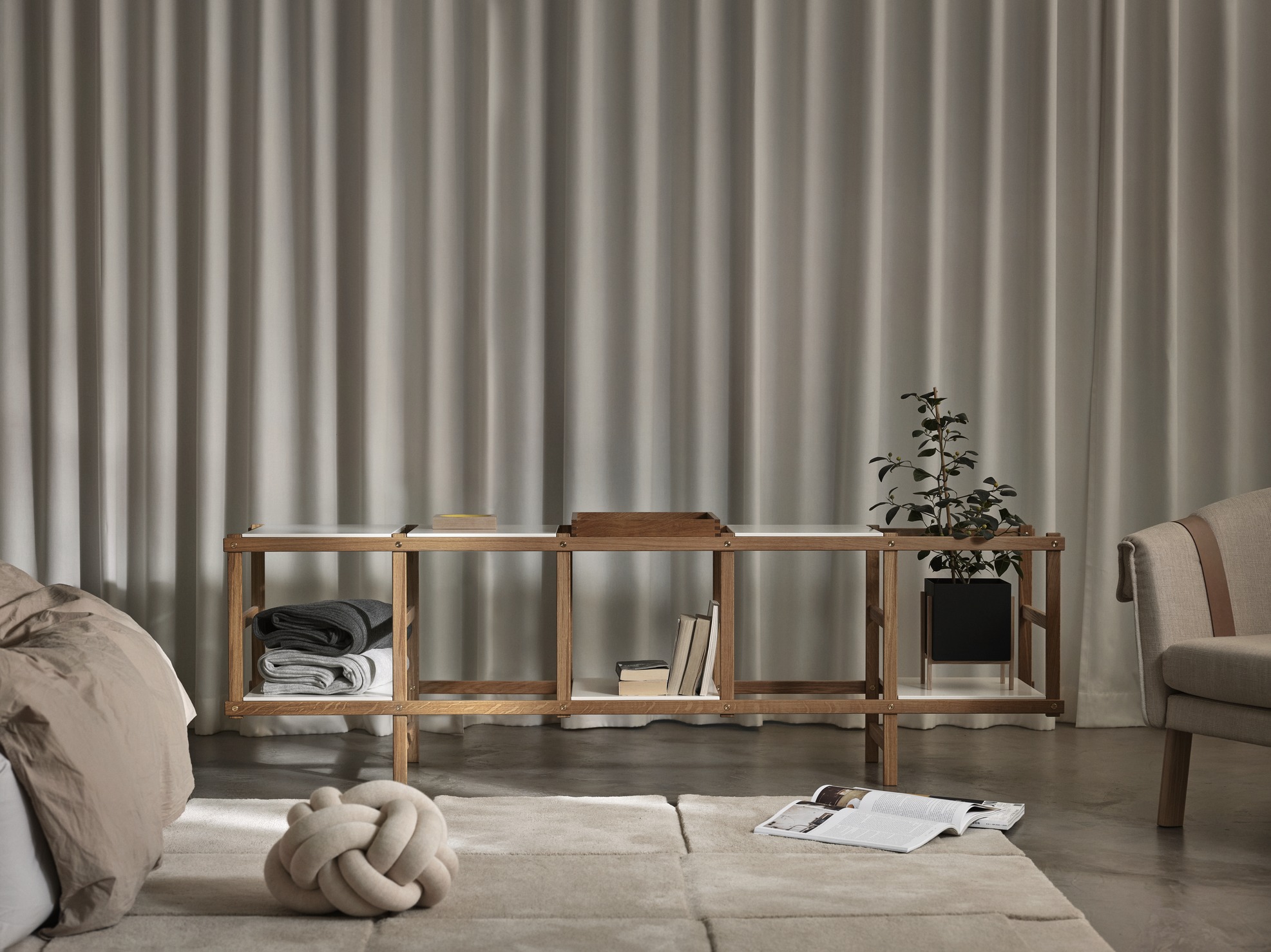 Frame Low Étagere Design House Stockholm