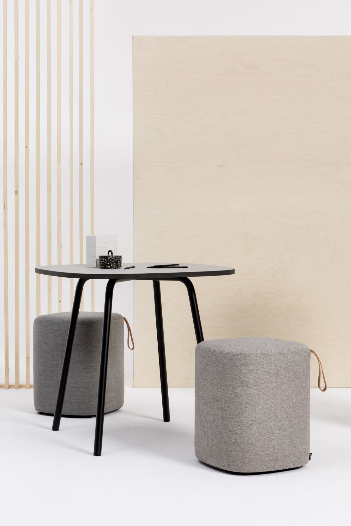 Pully Square Tabouret Cascando