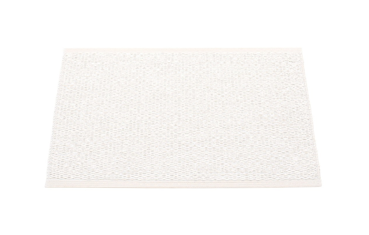 Svea Plastique Tapis 70x50 Pappelina Blanc