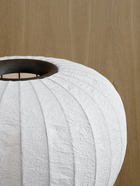Paper Floor Lamp Lampadaire Chêne Foncé Vipp
