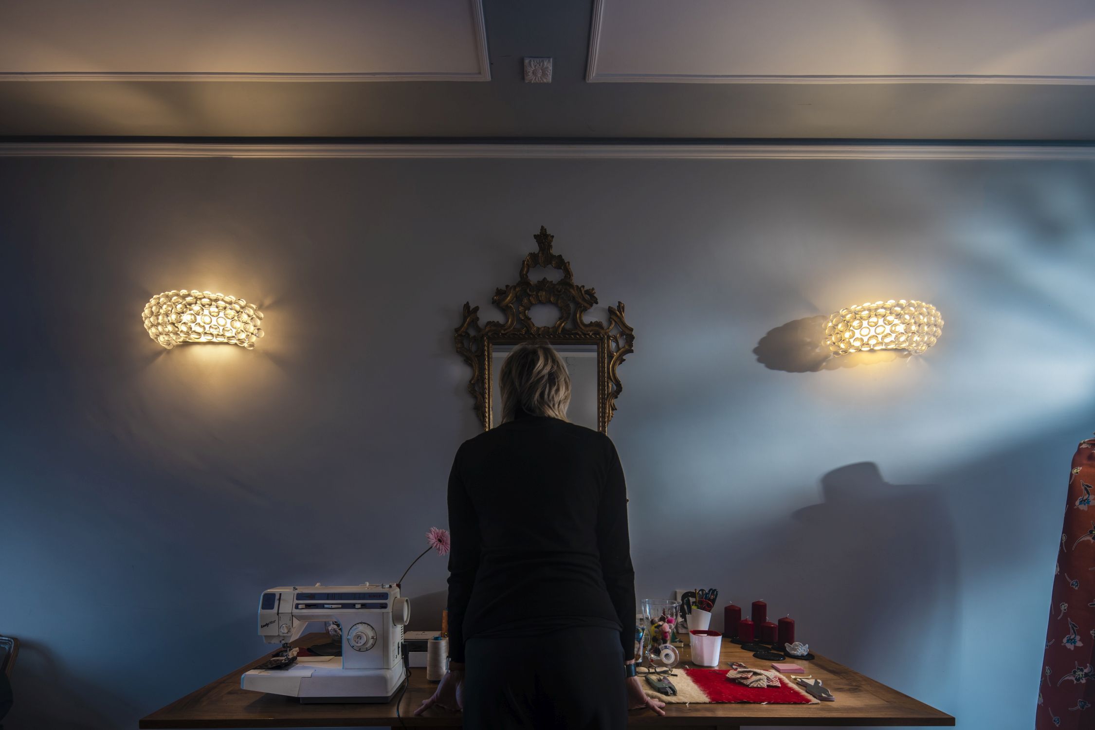 Caboche Plus Soffitto Plafonnier Piccola - Transparent Foscarini