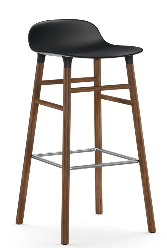 Form Barstool tabouret de bar H 75 cm Bois Normann Copenhagen
