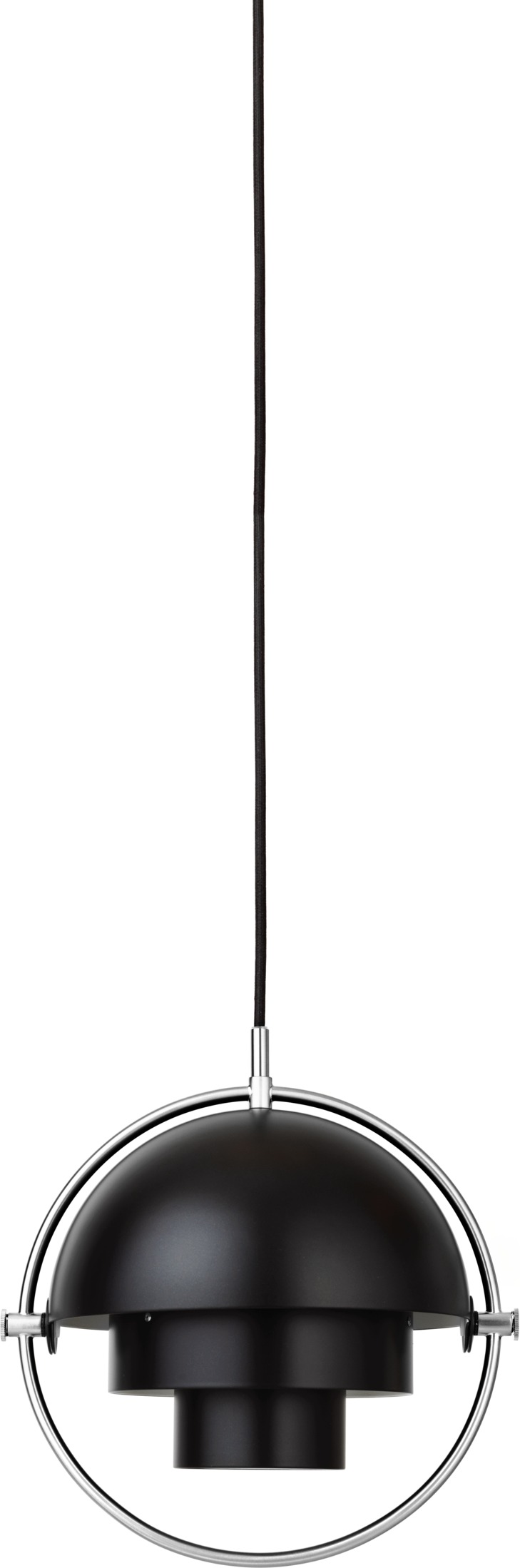 Multi-Lite Suspension S Noir / Chrome Gubi