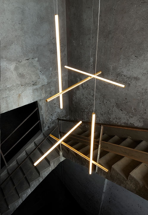 Coordinates S1 Suspension LED Lampe à suspension Flos