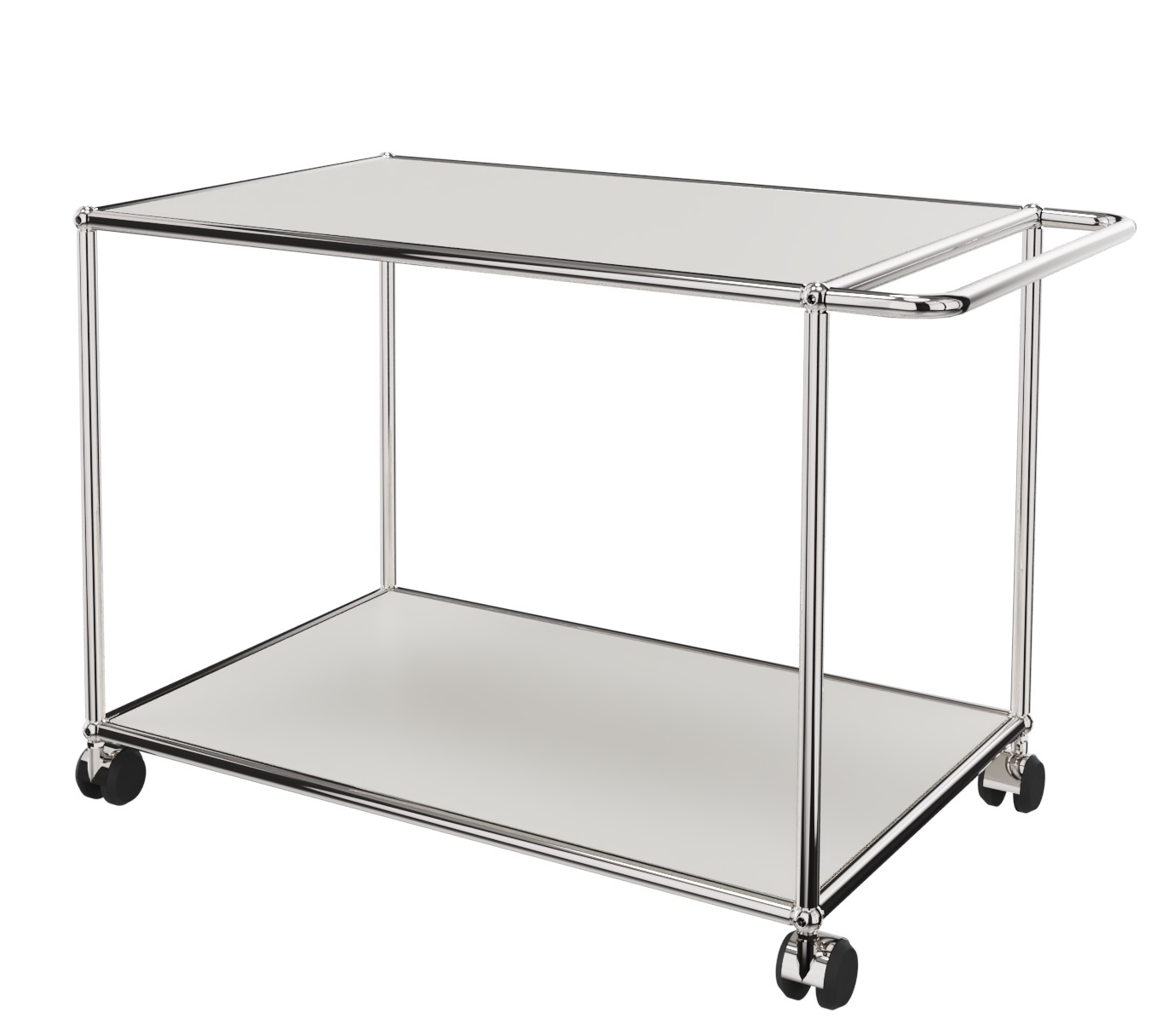 USM Haller Chariot de service à roulettes BLANC OFFRE SPECIALE