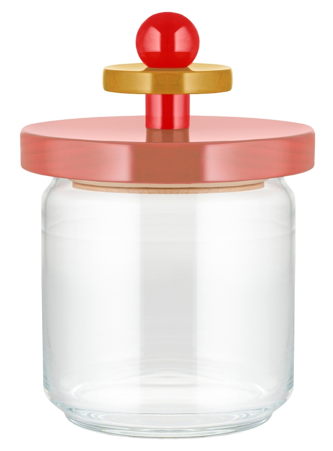 Pot de cuisine ES16/75 H 17 cm Alessi Rose, rouge et jaune OFFRE SPECIALE