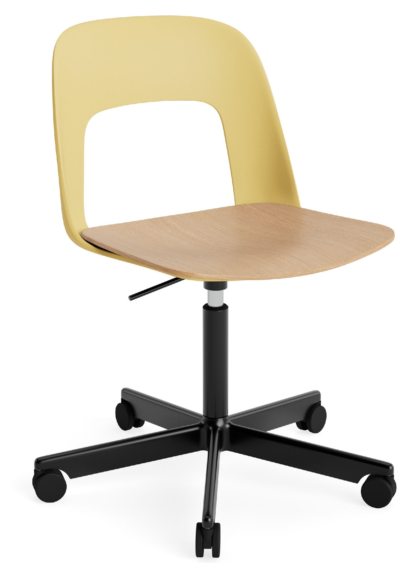 Layout Side Chair 142 chaise à pied pivotante 5 étoiles Hay  