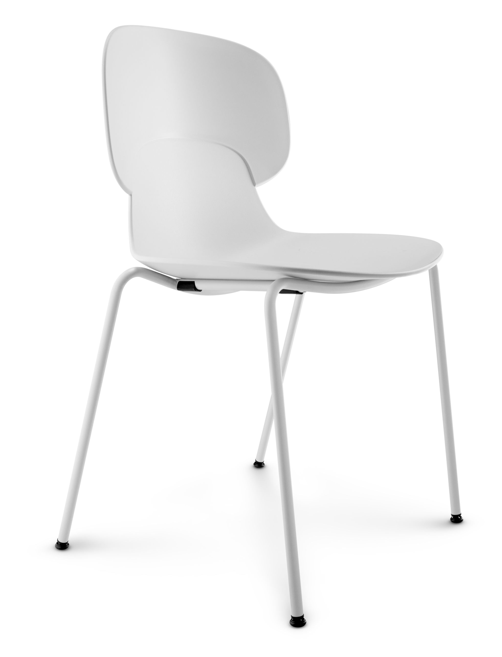 Combo Chaise - grise - non tapissée Eva Solo Grauer Combo Stuhl von Eva Solo, ungepolstert, mit minimalistischem Design und Stahlbeinen.