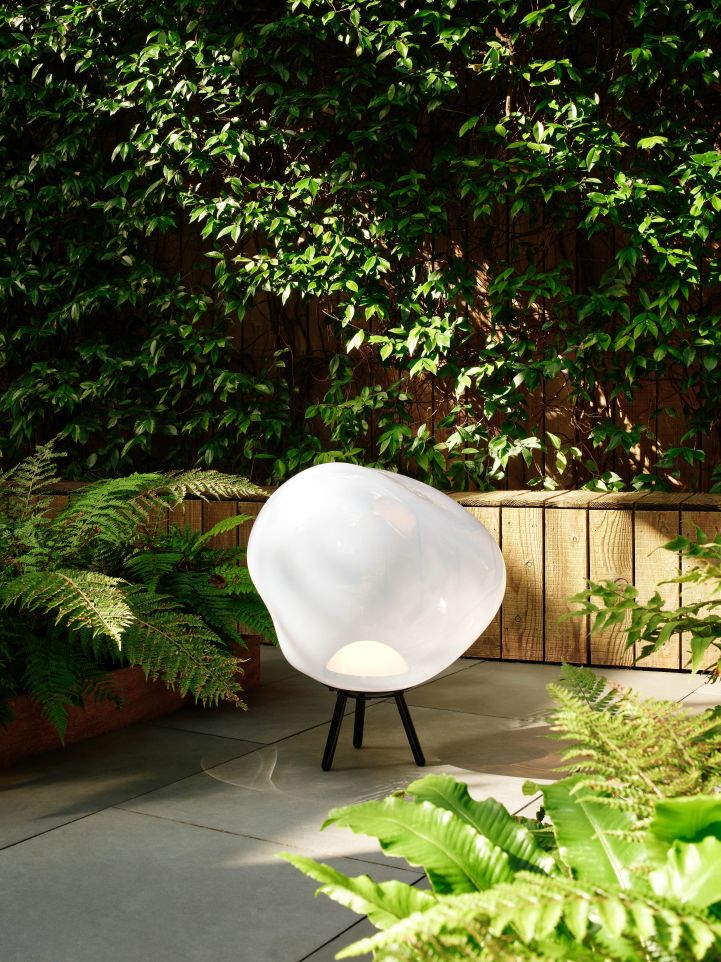 Melt Large LED lampe portable à poser ou à suspendre Opal Tom Dixon