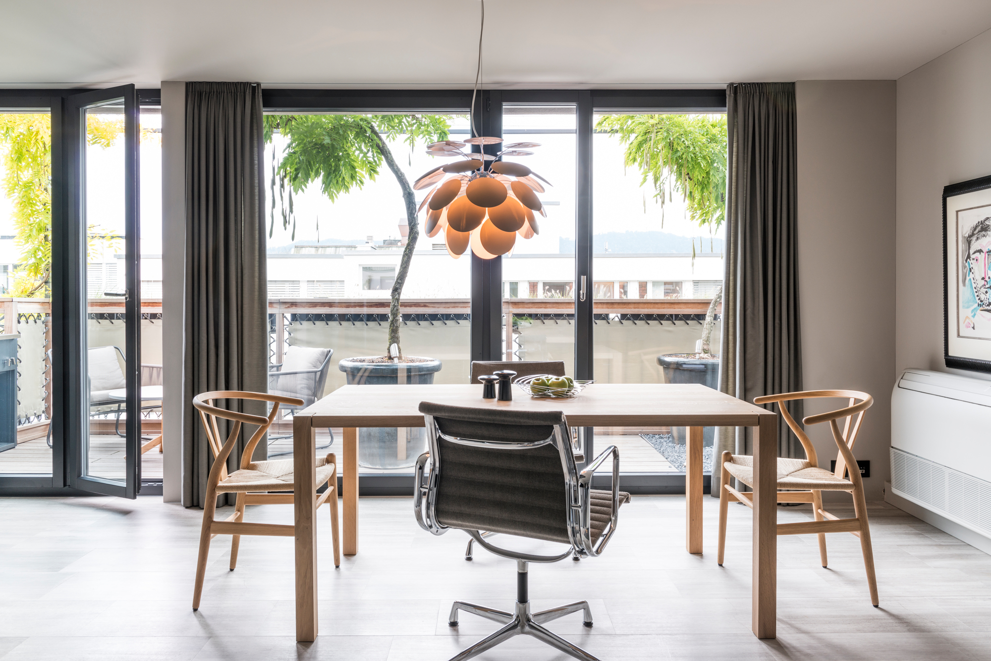 Discocó 68 / Discoco 68 LED Lampe suspension marset blanc