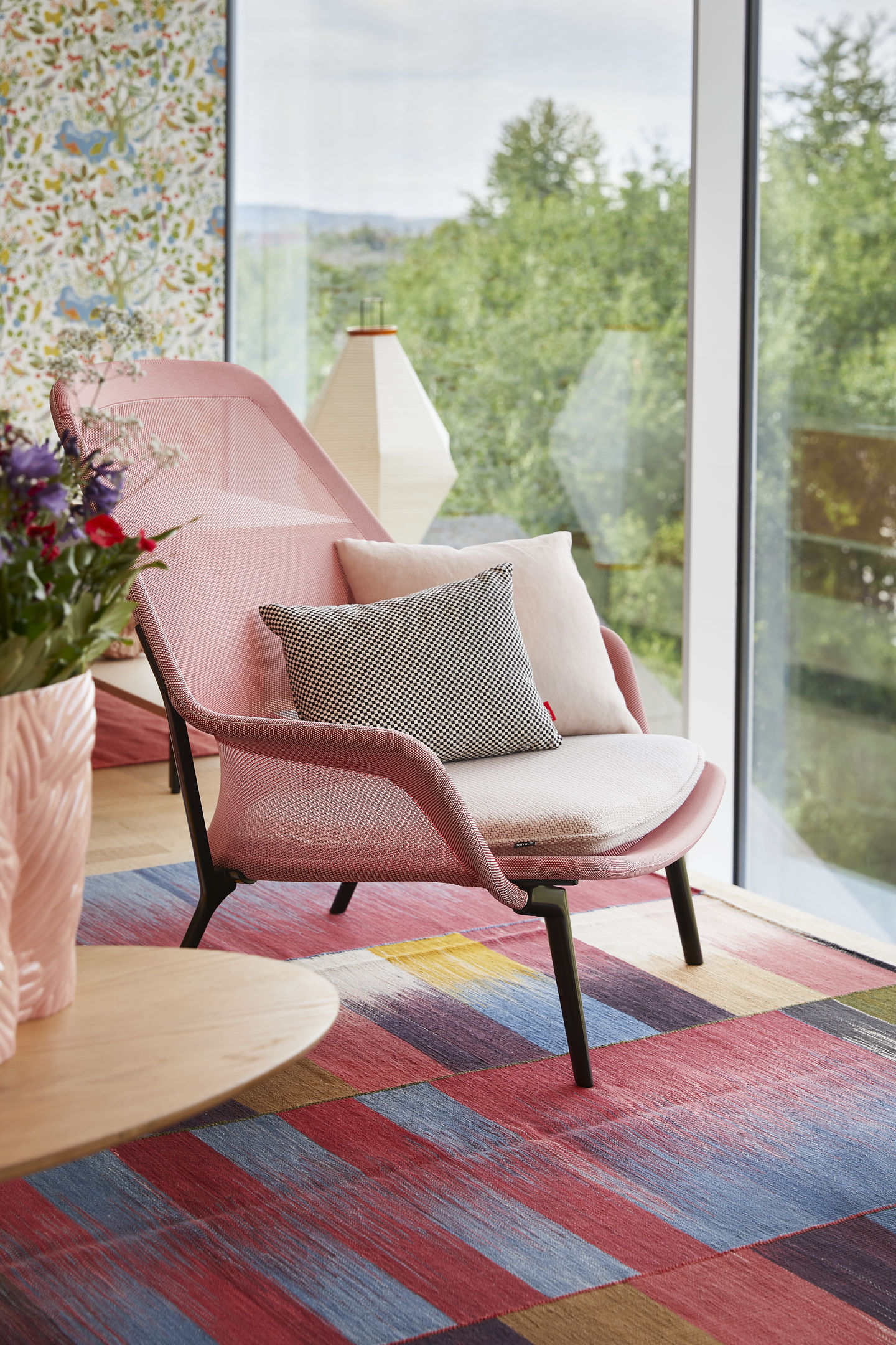 Slow Chair &amp; Ottoman Fauteuil Vitra