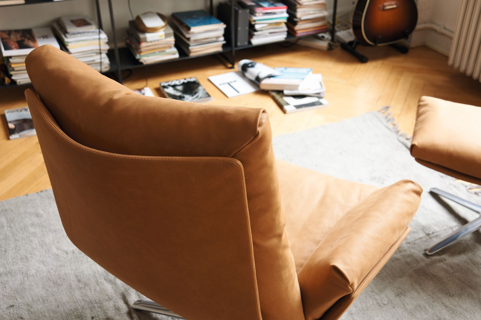 Cordia Lounge Fauteuil avec Tabouret Combinaison préférée 286 Cor QUICK SHIP