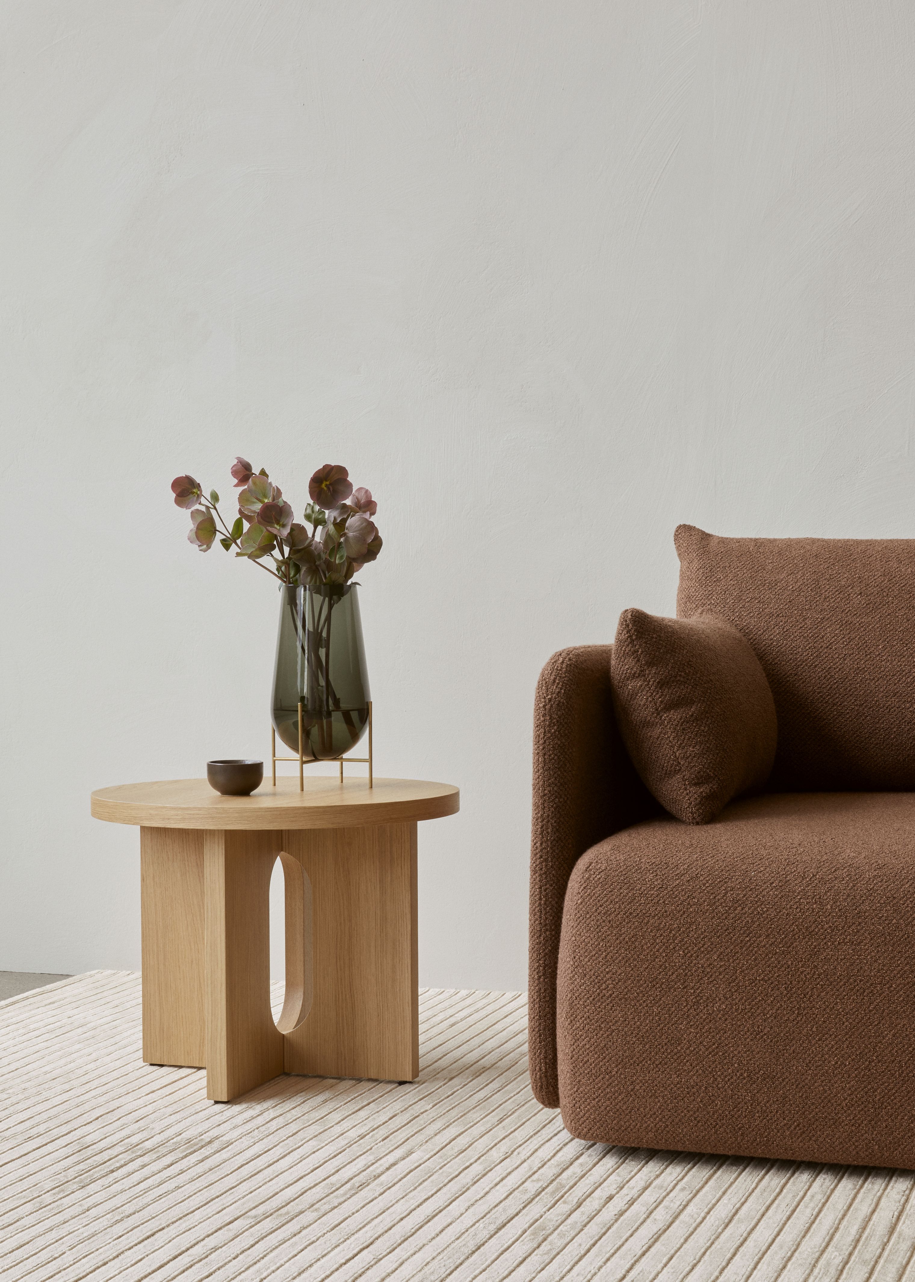 Androgyne table d'appoint Ø50 cm Audo