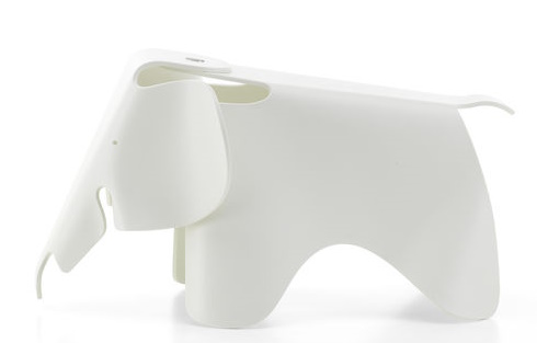 Eames Elephant Small petit RE Vitra blanc
