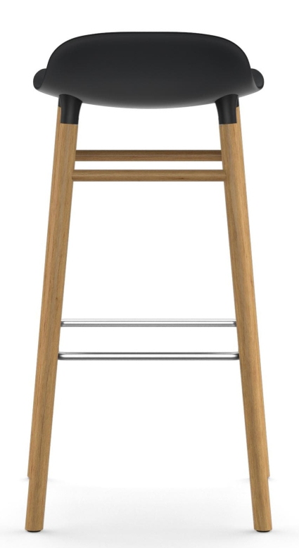 Form Barstool tabouret de bar H 75 cm Bois Normann Copenhagen