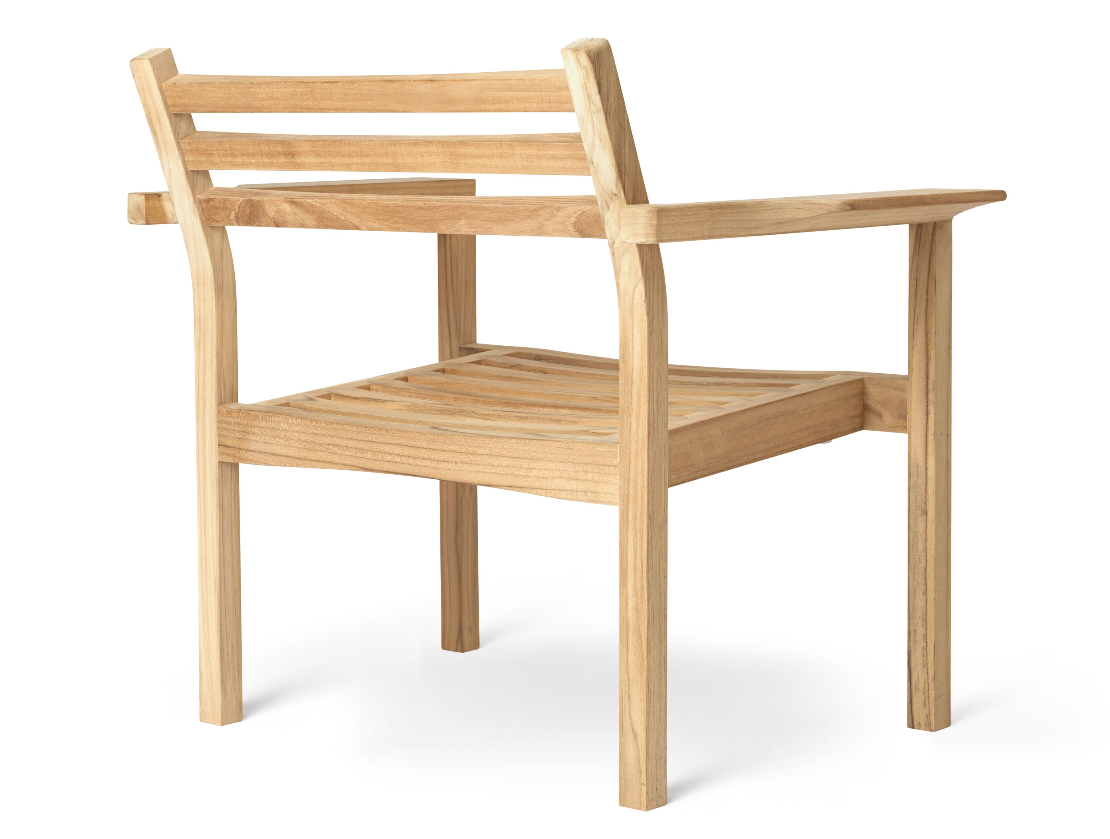 AH601 Chaise avec accoudoirs en teck Outdoor Carl Hansen & Søn