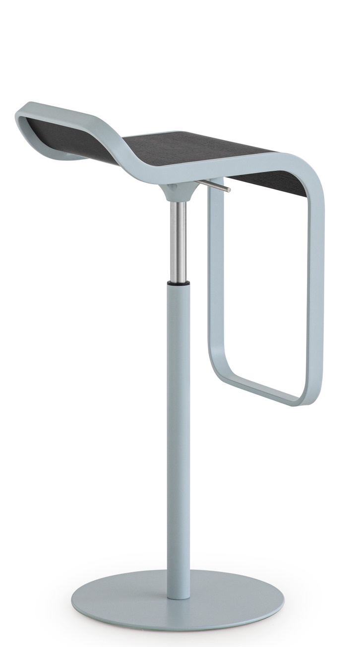 LEM Tabouret de bar TABLEAU CHROME MAT H 80 cm La Palma