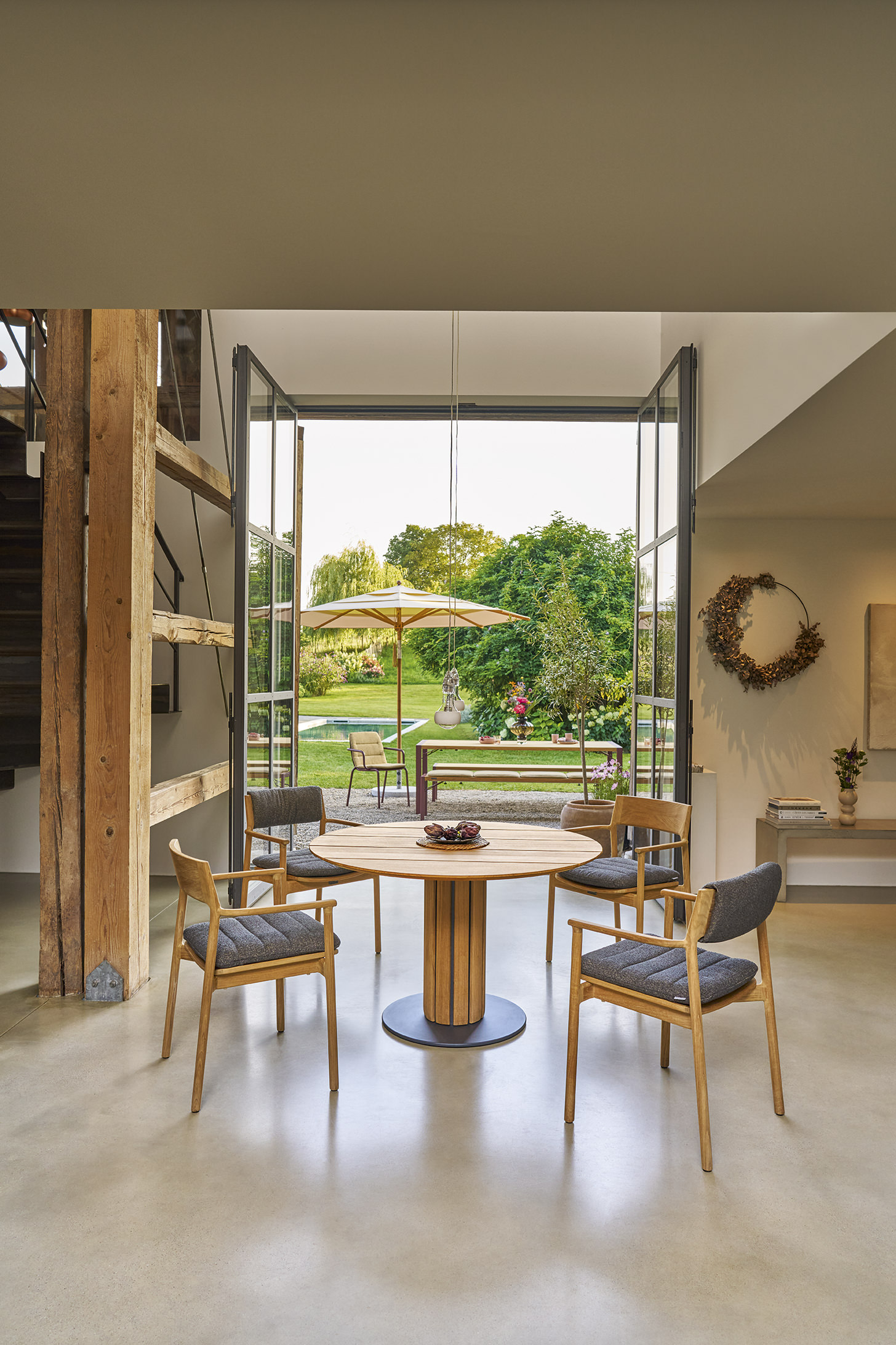 Teva Table ronde / Table de salle à manger Weishäupl