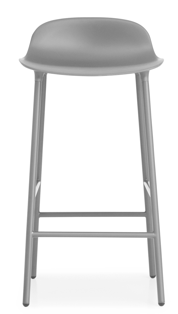 Form Barstool tabouret de bar H 65 cm Acier Normann Copenhagen