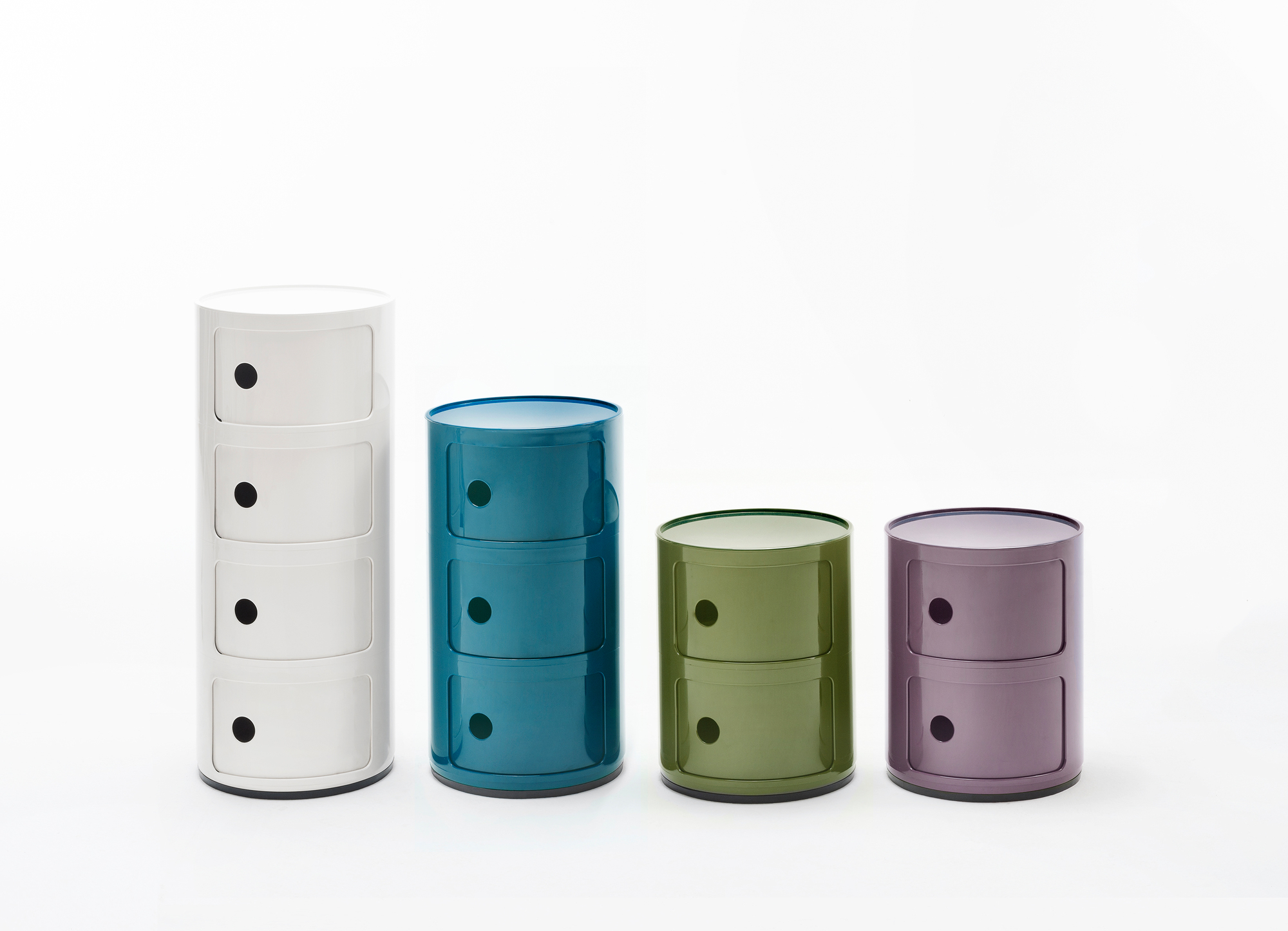 Componibili 4985 4 éléments Kartell blanc