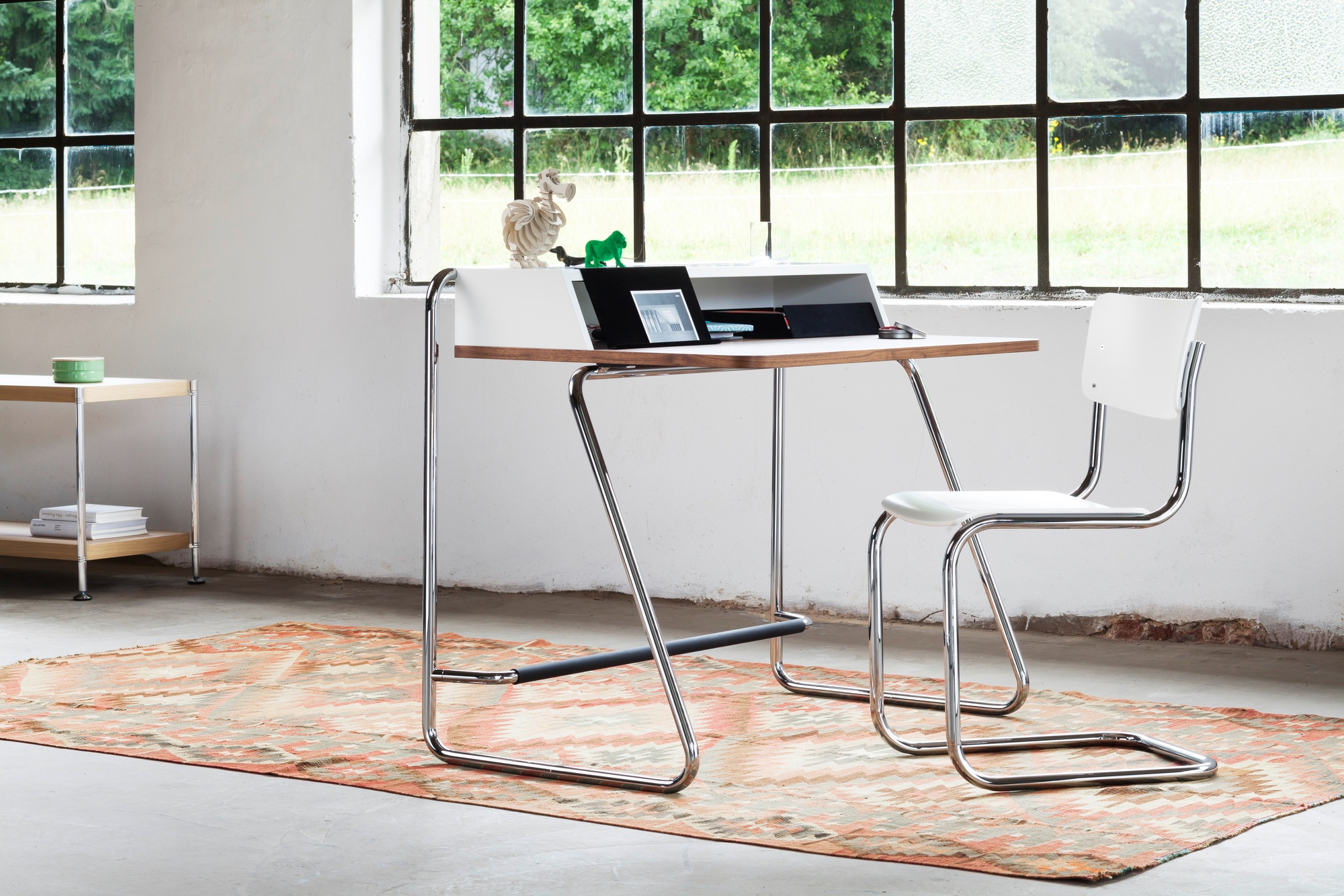 S 43 Tube d'acier Classique Piétement luge Thonet