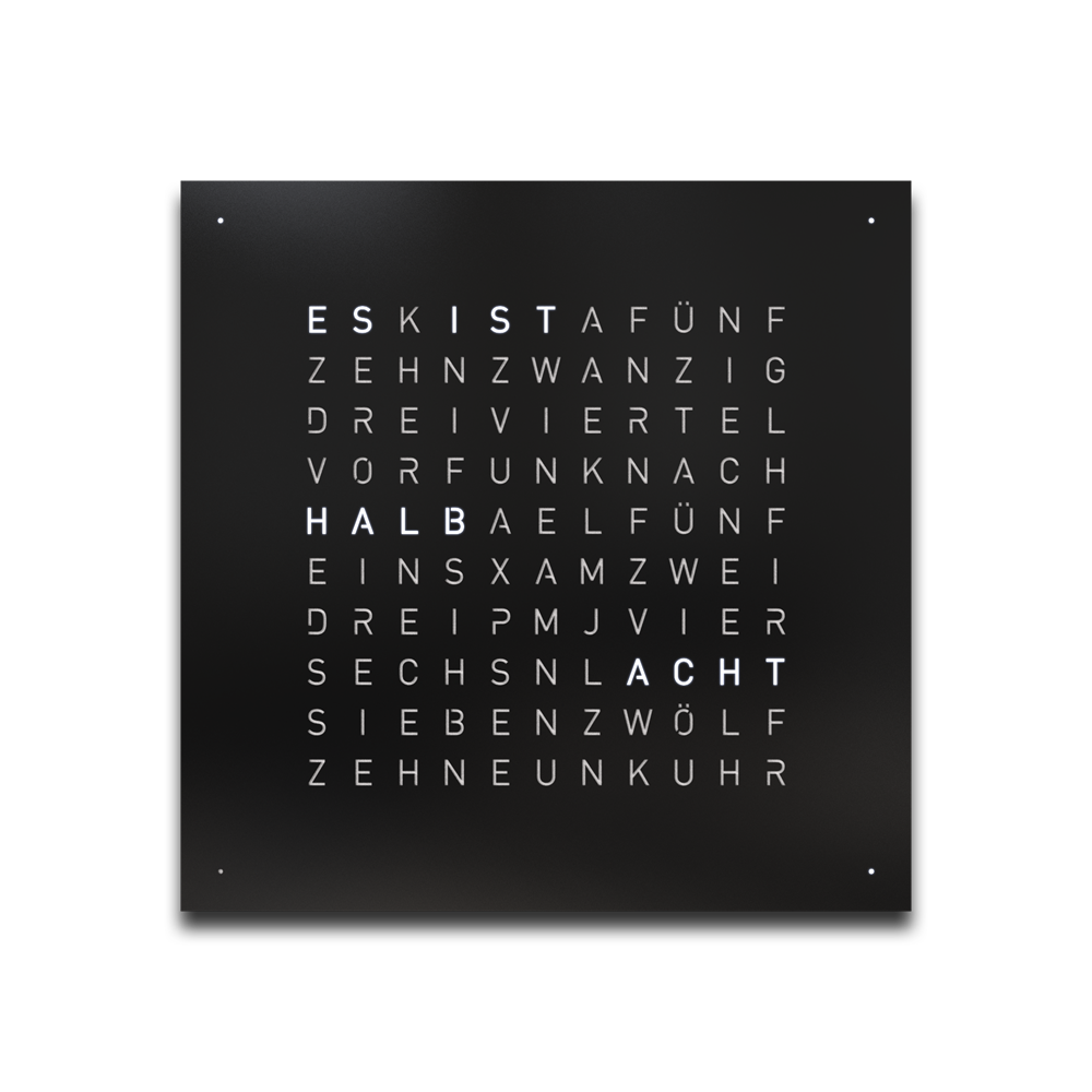 Cache avant pour l'horloge murale Earth 45 QLOCKTWO