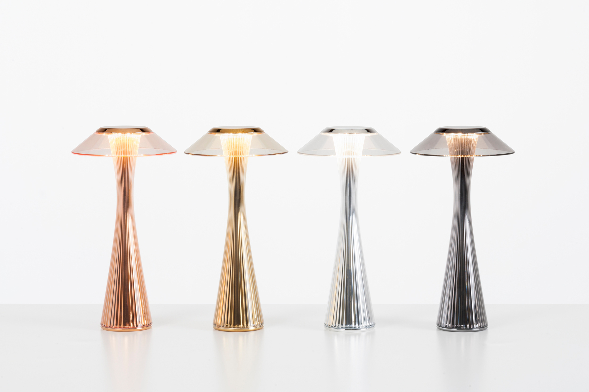 Space Lampe de table Chrome Kartell