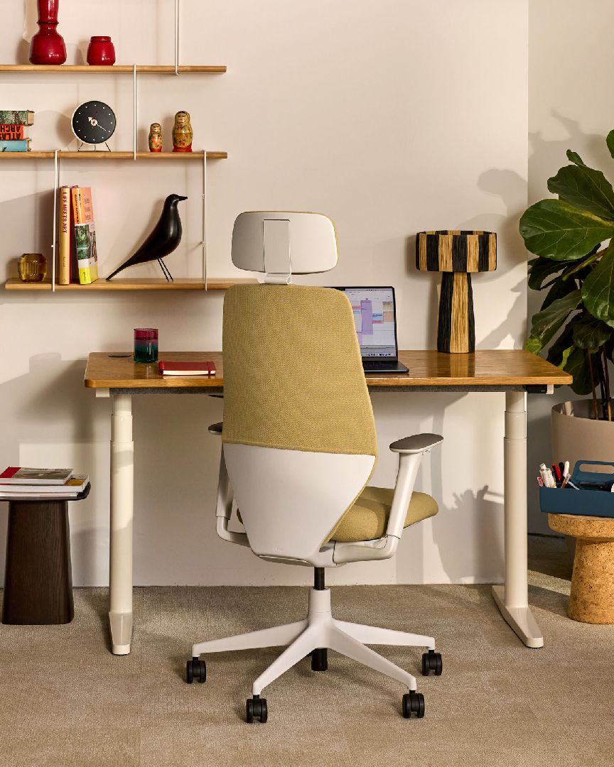 Fauteuil de bureau pivotant ACX Softknit High Vitra