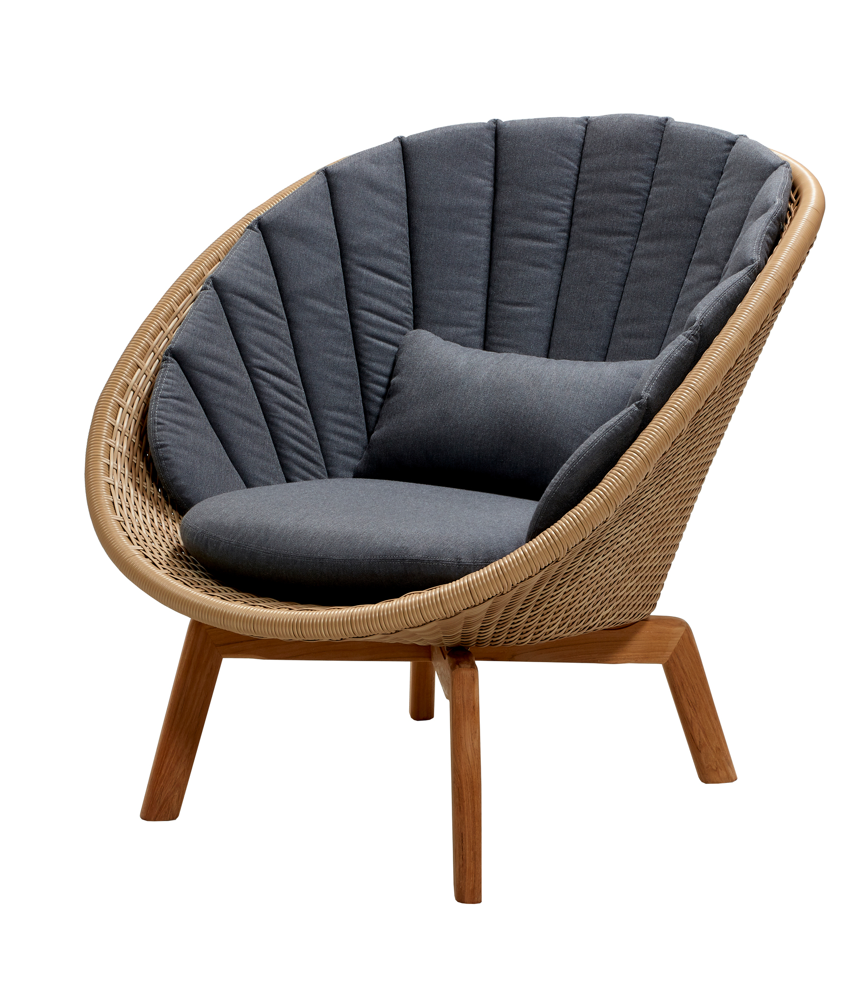 Peacock Outdoor Chaise longue Fibre Cane-Line