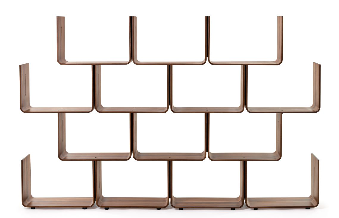 Elysée / Elysee Shelving System Étagère Magis Noyer américain