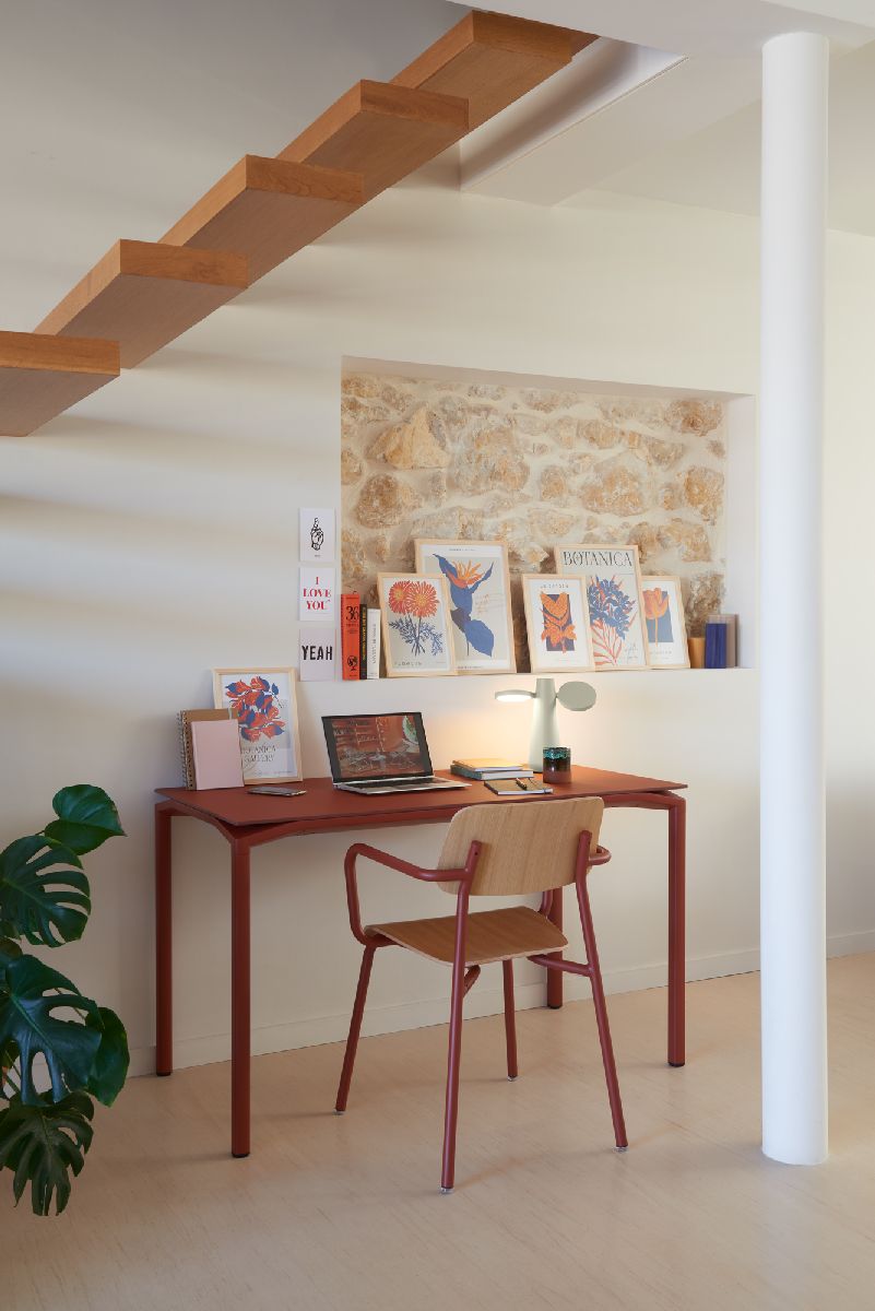 Calvi Table Table de salle à manger d'intérieur 126x63 cm Fermob